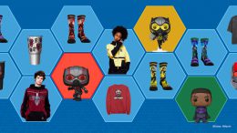 Merchandise from ‘Ant-Man and The Wasp: Quantumania’