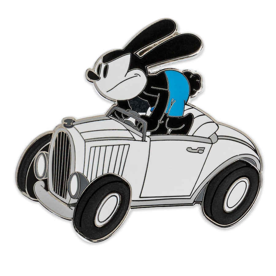 Disney100 Oswald the Lucky Rabbit in Car Pin