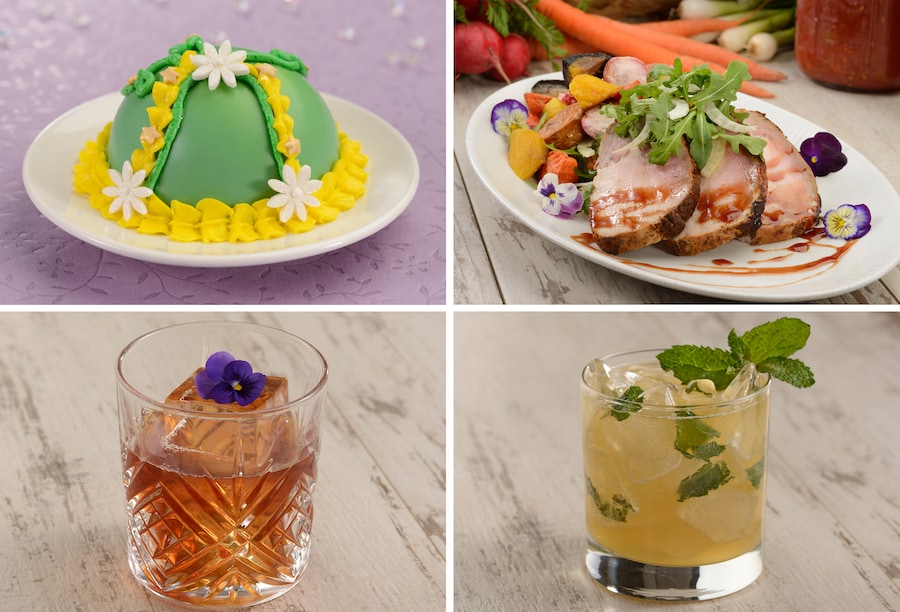 Wishing On Stars, Honey-Thyme Pork Loin, Whiskey Tradition and Pineapple Mule WDW Food Guide Women's History Month 2023