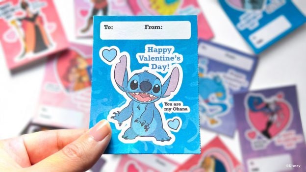 Disney Valentine's Day cards printable