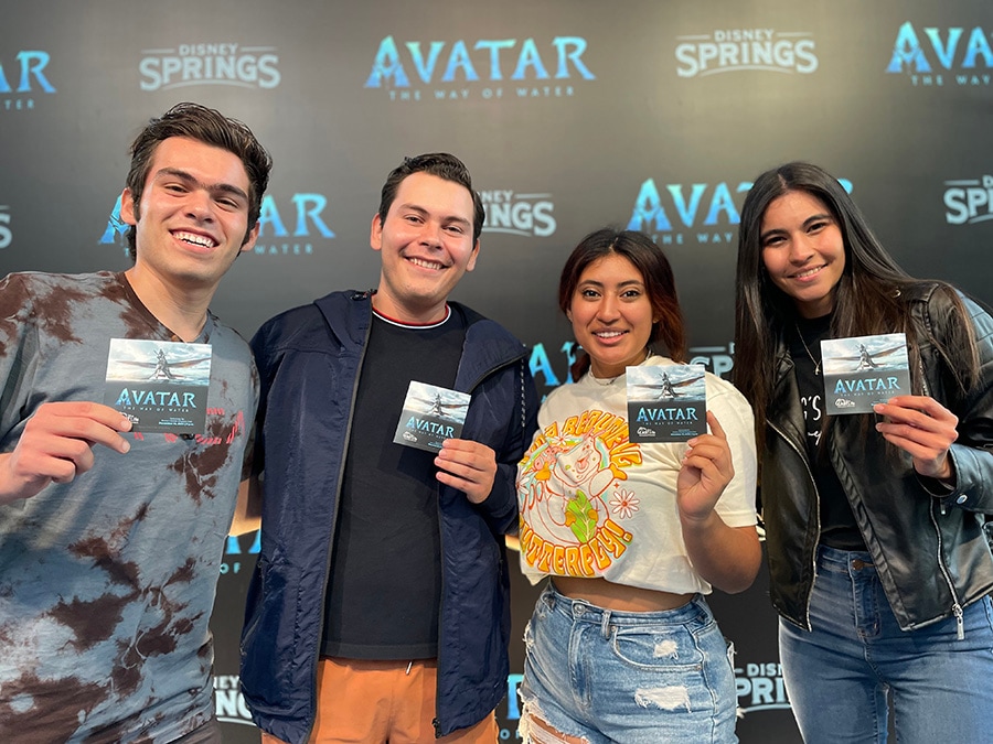 Four Cast Members at the Avatar the Way of Water screening
