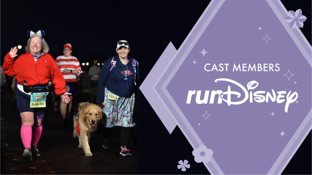 Disney Cast Member Assists Service Dog at runDisney Races Disney