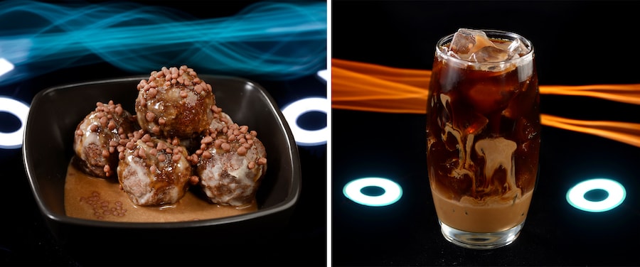Chocolate Cake Doughnut Holes and Joffrey’s Cold Brew Coffee from Brand-New Energy Bytes at Magic Kingdom Park