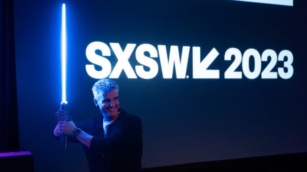 Disney Parks, Experiences and Products Chairman Josh D’Amaro at SXSW on March 10, 2023