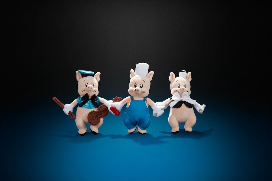 Three Little Pigs Plush Set