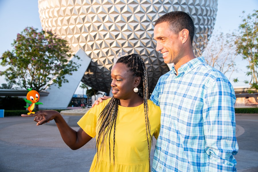 Disney PhotoPass Magic Shots for the 2023 EPCOT International Flower & Garden Festival