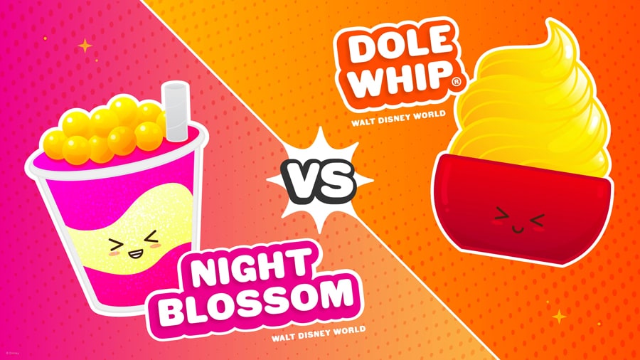 Disney’s Animal Kingdom Night Blossom vs. Magic Kingdom DOLE Whip