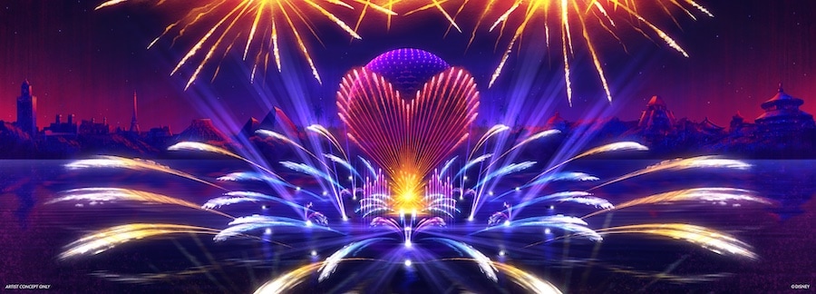 A new nighttime spectacular will debut at EPCOT later this year