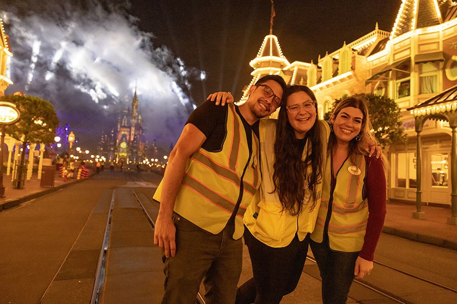 'Happily Ever After' creative team on Main Street, U.S.A.
