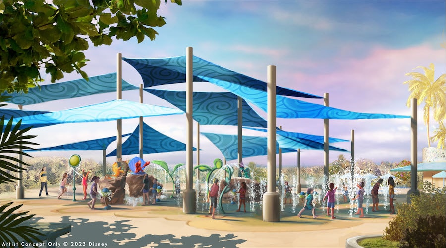 Disney Cruise Line Lighthouse Point Concept Art
