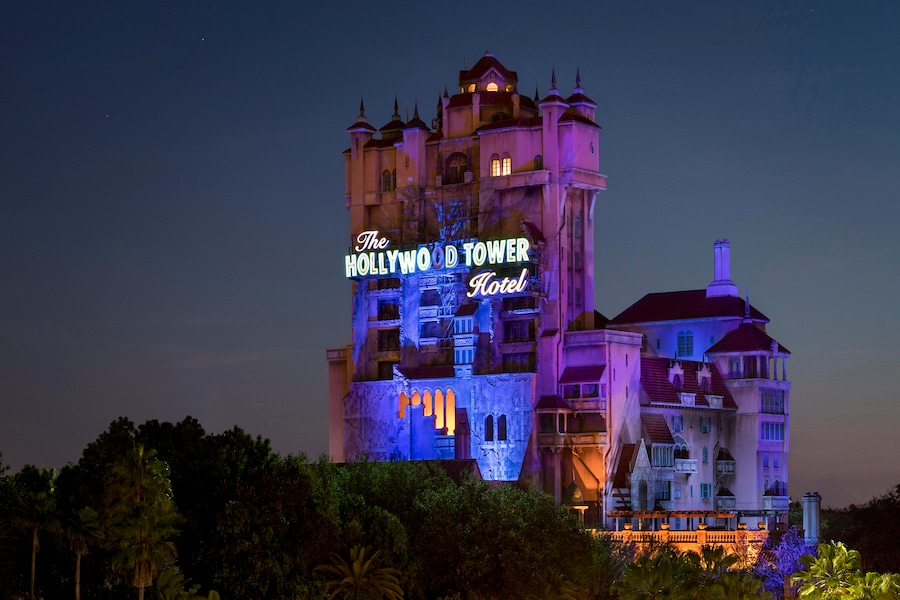 The Twilight Zone Tower of Terror at Disney’s Hollywood Studios