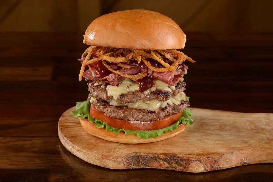 Dublin Burger from D-Luxe Burger WDW Food Guide: St. Patrick’s Day 2023