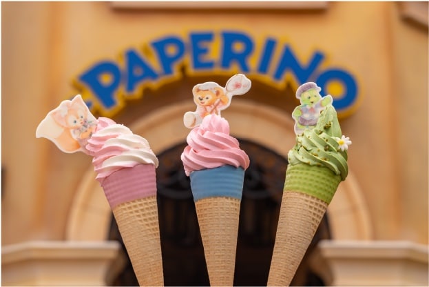 Flavored Ice Cream Cones from Shanghai Disney Resort