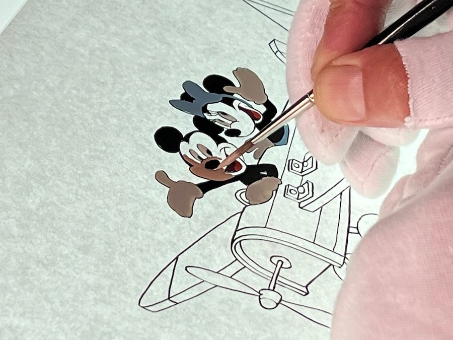 How To Ink And Paint A Traditional Animation Cel