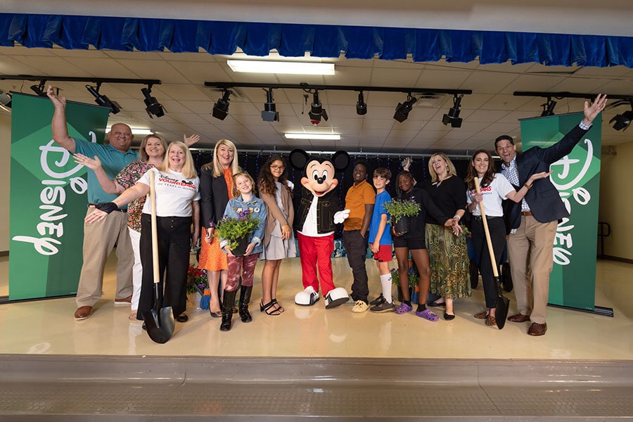 Disney Donates $20K in Gardening Supplies to Lake Silver Elementary