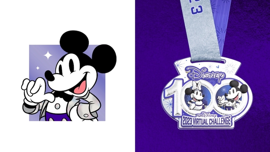 Disney100 Challenge﻿ runDisney medal