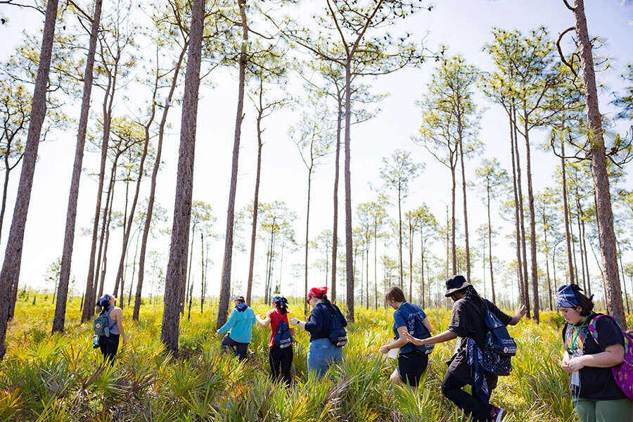 Girl Scouts at Disney Wilderness Preserve