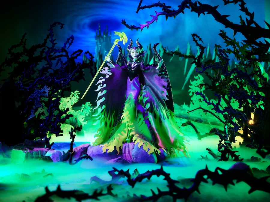 Disney Villains Darkness Descends Maleficent Doll by Mattel