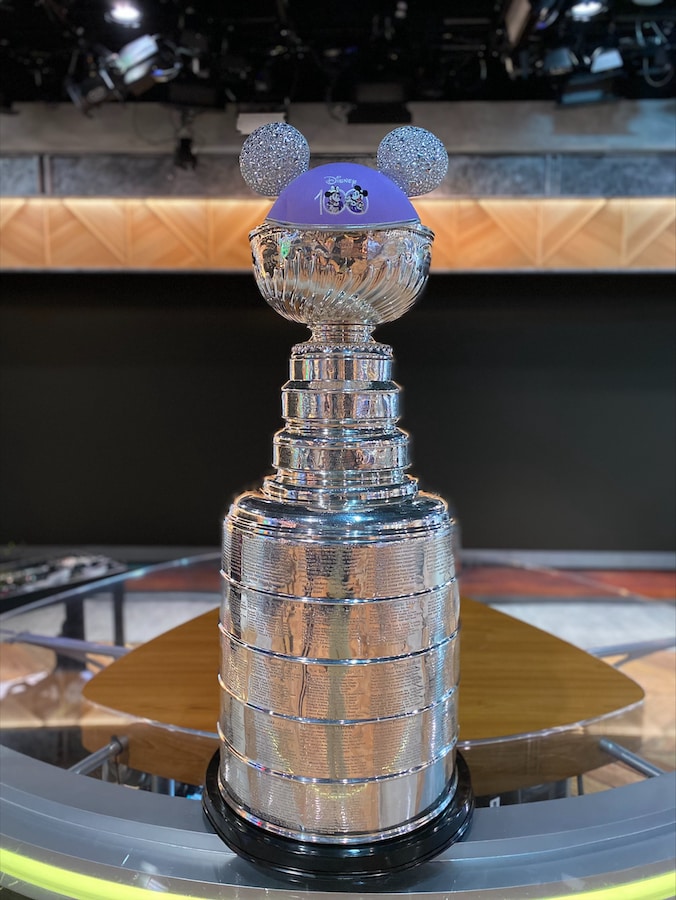 The Stanley Cup at Disneyland Resort 2023