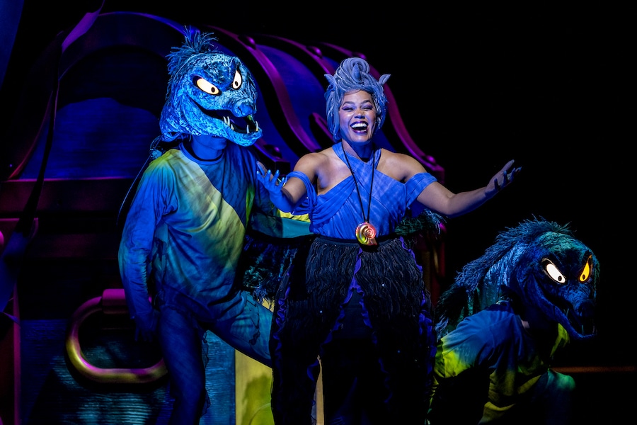 Disney Wish’s theatrical adaptation of “Disney The Little Mermaid”
