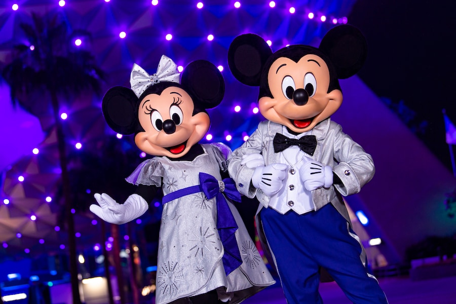 Mickey Mouse Minnie Mouse Celebrate Disney100 at Walt Disney World Resort