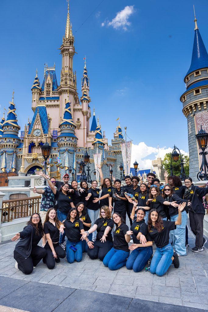 Florida Theater Students at Cinderella Castle