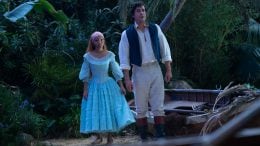 Scene from the new film "The Little Mermaid" featuring Halle Bailey as Ariel and Jonah Hauer-King as Prince Eric.