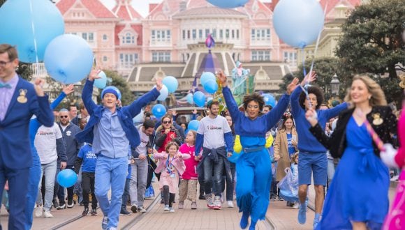 Parade for 80+ Make-A-Wish Kids at Disneyland Paris