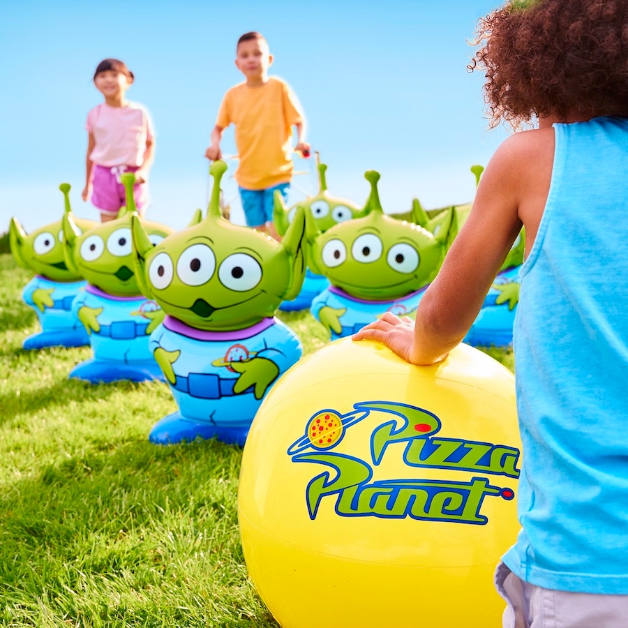 Toy Story Alien Inflatable Bowling Game 