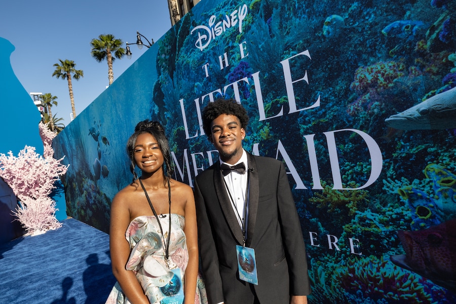 Two Disney Dreamers Attend World Premiere With Halle Bailey