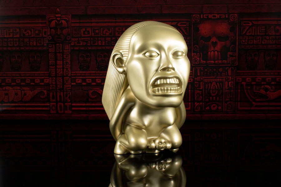 Golden idol bank from “Raiders of the Lost Ark”