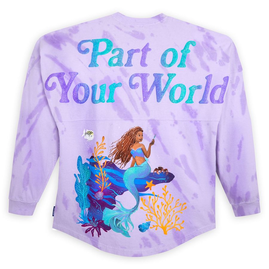 New The Little Mermaid Ariel Spirit Jersey for Adults