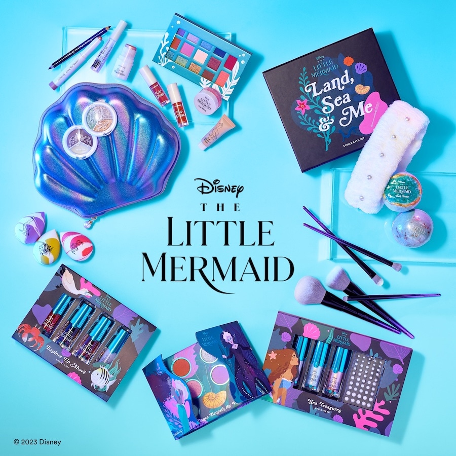 New The Little Mermaid makeup, beauty collection from Ulta Beauty