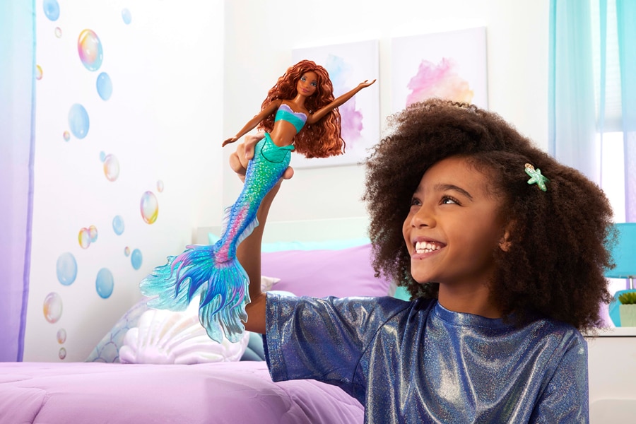 Disney’s The Little Mermaid merchandise collage