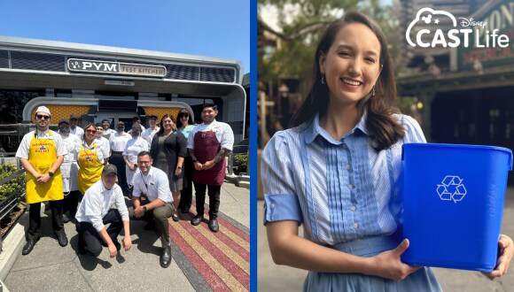 Montage of cast member environmental champion honorees