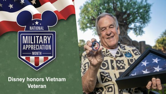 Military Appreciation Month Disney Honors Vietnam Veteran