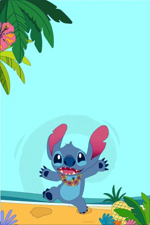 2023 Aloha From Stitch Wallpaper – iPhone/Android/Apple Watch | Disney ...