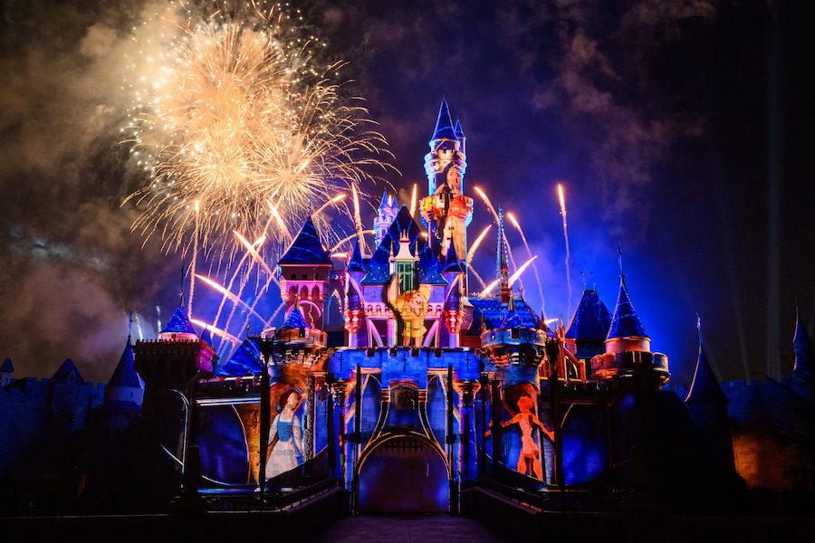 "Wondrous Journeys" Nighttime Spectacular at Disneyland Park