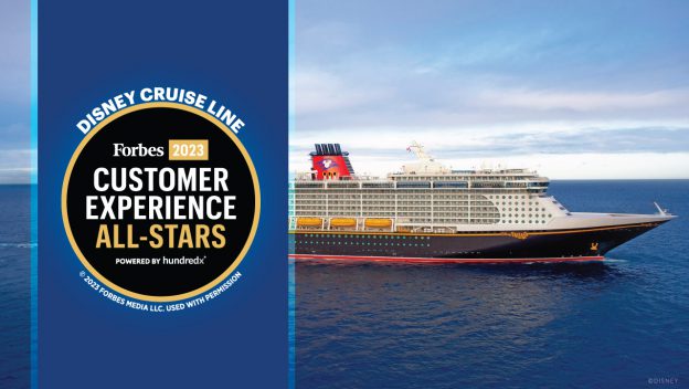 Disney Cruise Line ship, Disney Cruise Line receives Forbes award in 2023