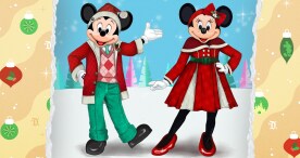 New Mickey and Minnie holiday outfits at Disneyland, 2023