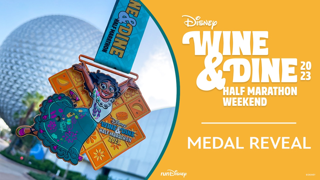 runDisney Unveils New Medals for 2023 Disney Wine & Dine Half Marathon