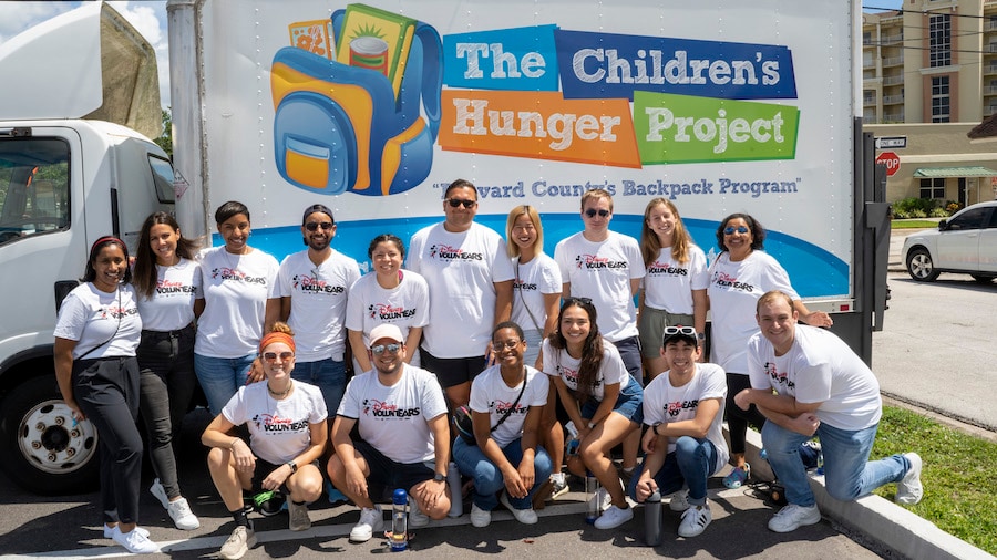 Disney Cruise Line Crew Help Deliver 500+ Meals to Kids In Need 
