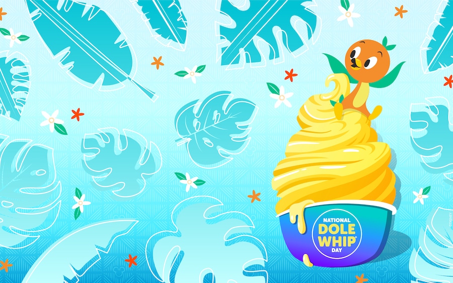 Disney wallpapers with Orange Bird and DOLE Whip