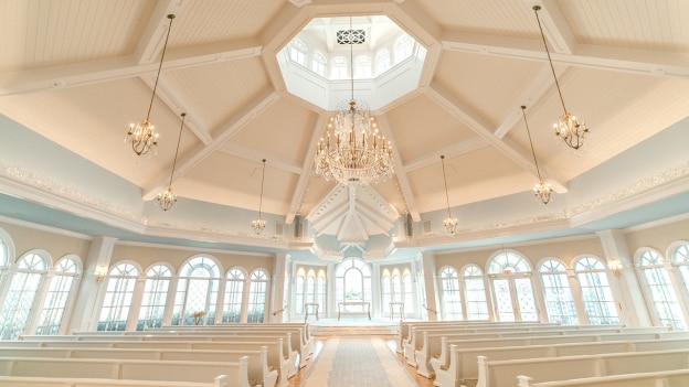 Disney’s Wedding Pavilion interior