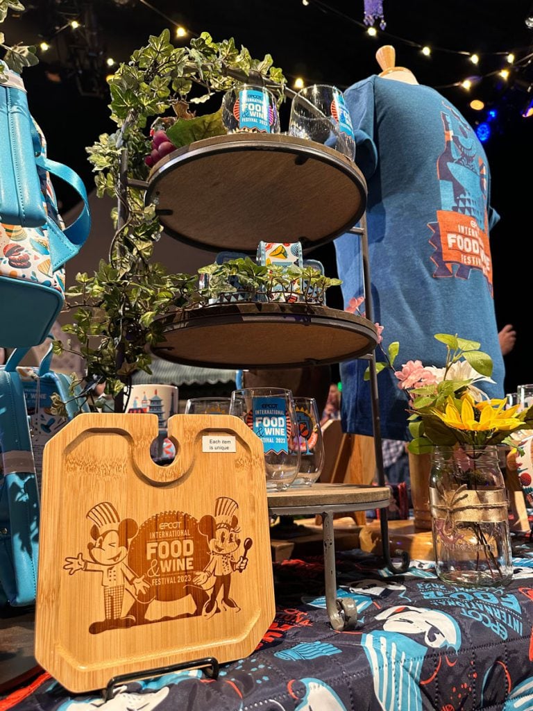 food and wine festival merchandise