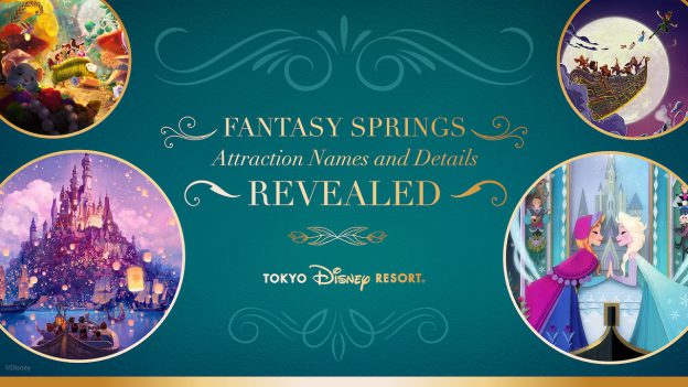 Fantasy Springs at Tokyo Disney Resort attraction names and details revealed