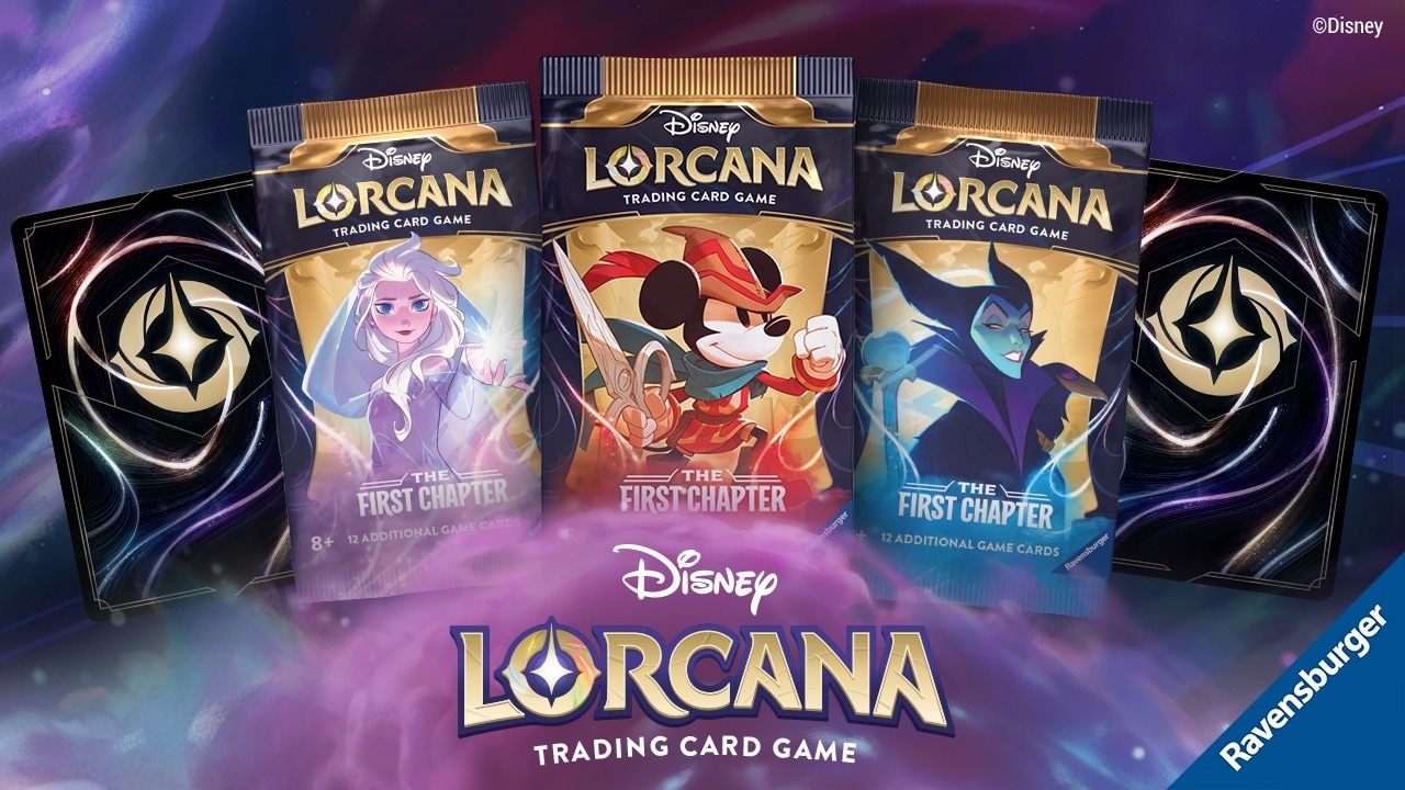 New Disney Lorcana Trading Card Game Available on shopDisney, Retailers  Nationwide Sept. 1!