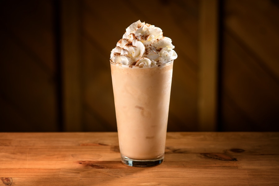 Pumpkin Pie Shake: Vanilla gelato blended with pumpkin pie mix, caramel sauce, pumpkin spice, and graham cracker crumbles topped with whipped cream and pumpkin spice