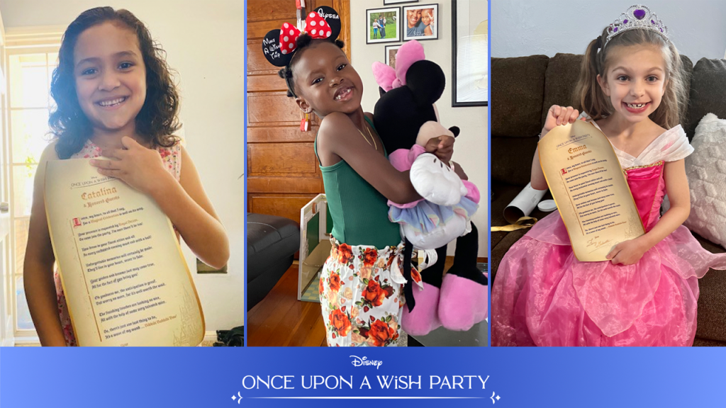 Make-A-Wish Families Share Excitement for Disney Princess Party ...