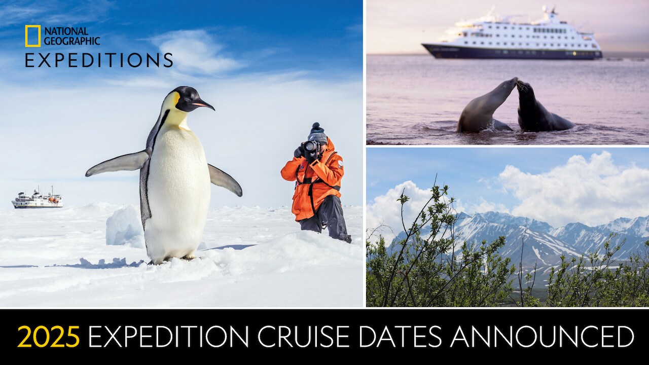 National Geographic Expeditions Cruise Dates Announced for 2025